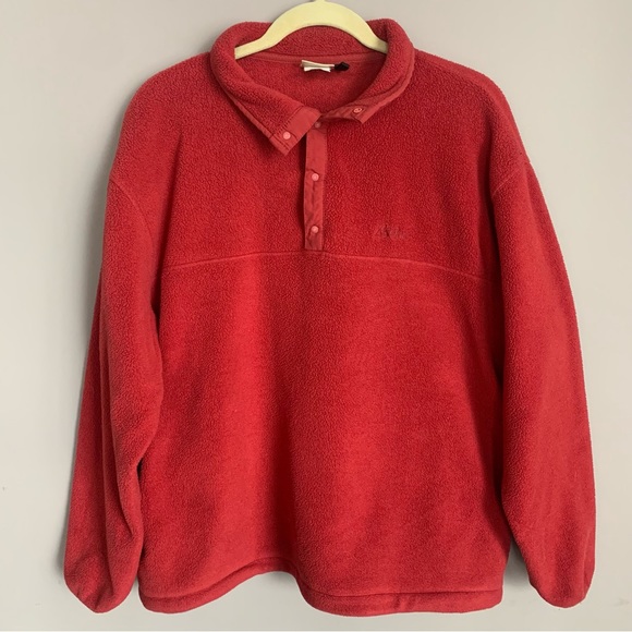 Vintage LL Bean Fleece Quarter Zip - Picture 1 of 7